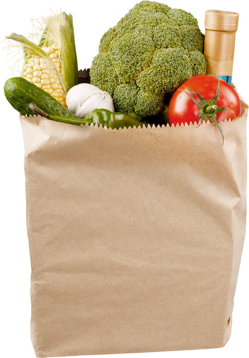 Bag of Healthy Food